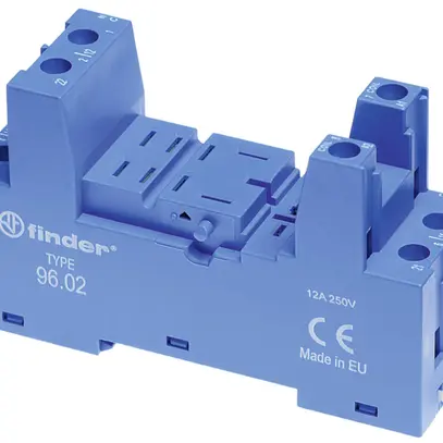 Zoccolo Finder 96 per relè 56.32 connessione a vite con staffa di fissaggio 