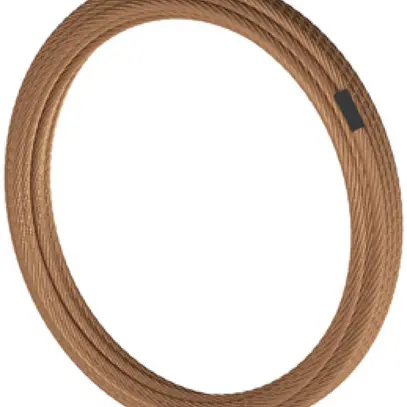 Elettrodo in rame per messa terra LR2, Cu nudo, 50mm², rotolo 50m 