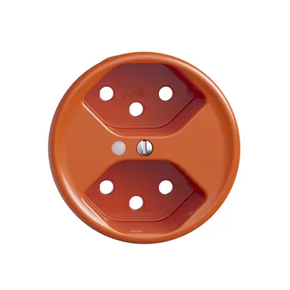 Disque frontal STANDARDdue 2×T13 a.lentille frontale, orange 