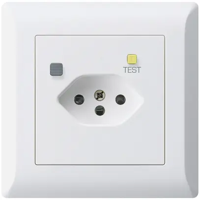 Presa INC KLI T13 FI 30mA bianco 