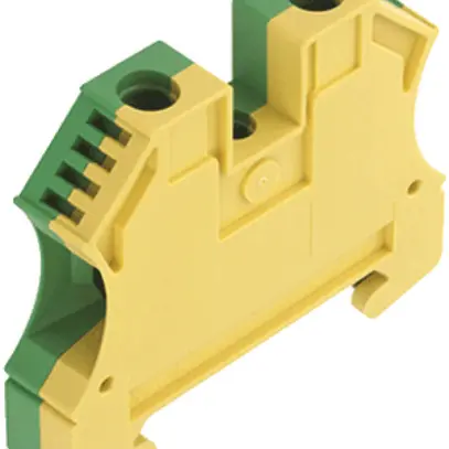 Morsetto di protezione Weidmüller WPE connessione a vite 10mm² verde/giallo 