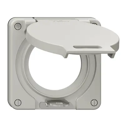 Coperchio con coperchio ribaltabile NEVO Ø53mm chiudibile grc (guarn.ne) 