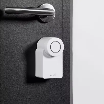 NUKI Smart Lock Go cilindro UE (5th Gen) Bianco, Matter 