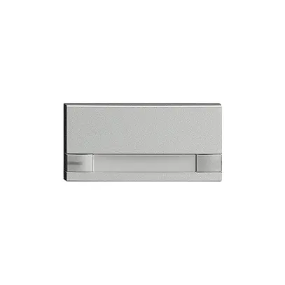 Touche 1/2 KNX/électron.a.LED+ pap.EDIZIOdue comm.2×silver 