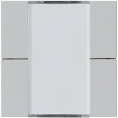 Kit frontale Hager kallysto 4×KNX systemlink/easylink grigio chiaro 