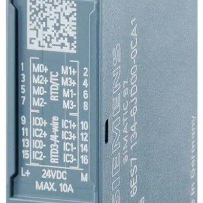 Modulo d'ingresso PLC Siemens SIMATIC ET200SP AI 4×RTD/TC HF A0/A1 CC00 