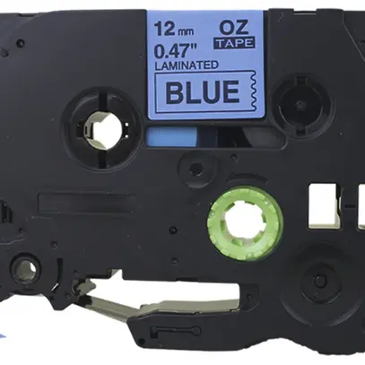 Cassetta nastro compatibile con OZE-531, 12mm×8m, blu/nero 