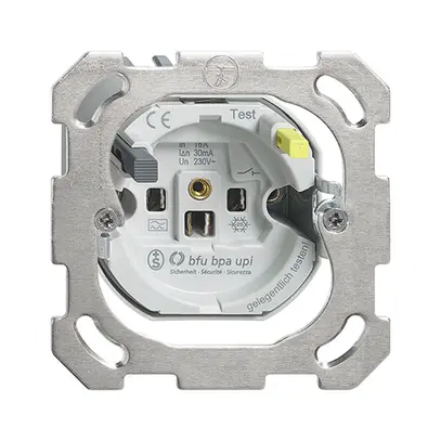 Presa FH T23 FI 30mA BSM con placca di fissaggio 