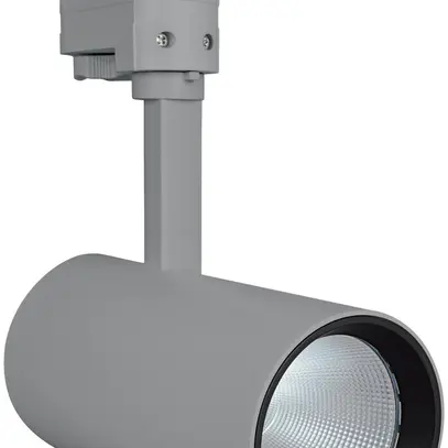 Proiettore p.binario LED LDV TRACK SPOT D75 25W 940 24° UGR<16 grigio 