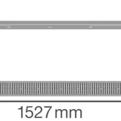 LED-Deckenleuchte LEDVANCE LOW BAY FLEX 105W 16800lm 840 IP23 DA 1527mm 40°×90° 
