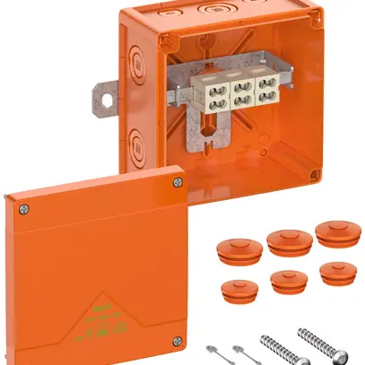 Boîte de dérivation AP Spelsberg WKE 4 Duo 3×10mm² E90 150×150×85mm IP66 or 