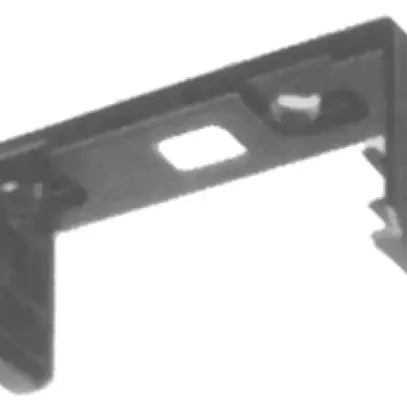 Staffa di fissaggio BBC Bircher per PIR30, SpotScan, RK3x, nero 