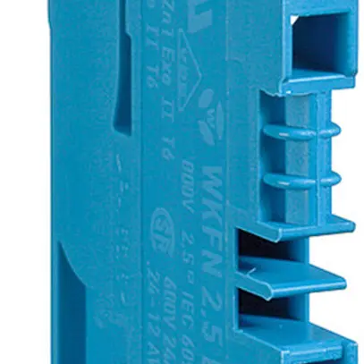 Morsetto di derivazione Hager 2.5mm², 4×N 800V/24A, ad innesto, aperto sul lato 