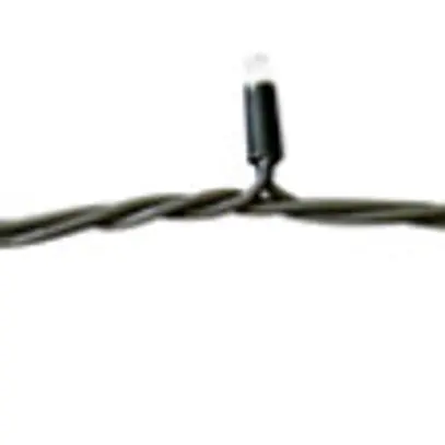 LED String Lite 120 MK 12m 230V 10.5W 120 LED bianco caldo cavo nero IP67 