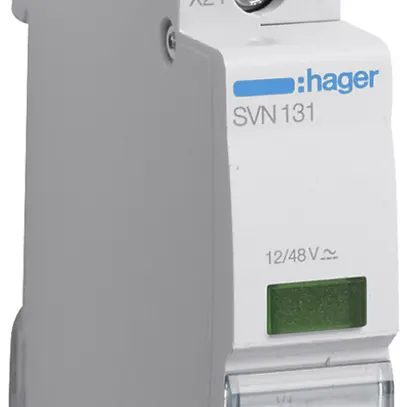 Lampe de signalisation INC Hager LED vert 1UM 48VAC/DC 