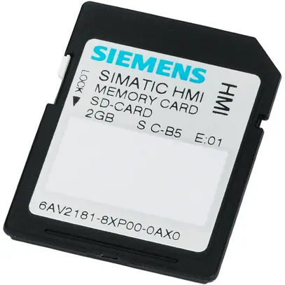 Carte mémoire Siemens für SIMATIC HMI carte SD flash-EPROM 2GB 