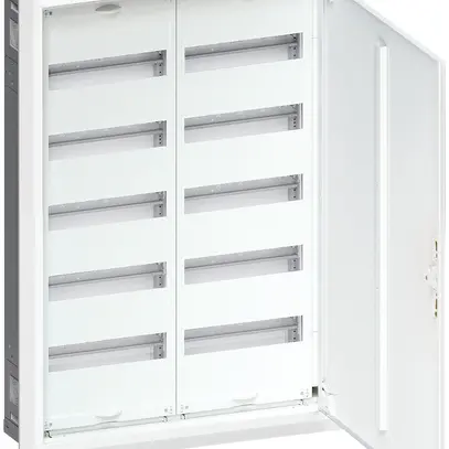 Distributore INC Hager univers 5-file 120UM porta IP30 550×800×110mm 