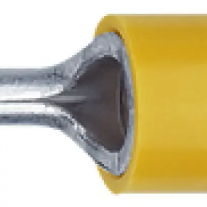 Cosse à sertir à pointe Ferratec 2.5…6mm² jaune isolée 