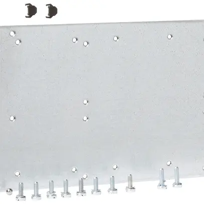 Chiusura Hager per contattori EV080…EV170, EVN125…EVN200 con placca di montaggio 