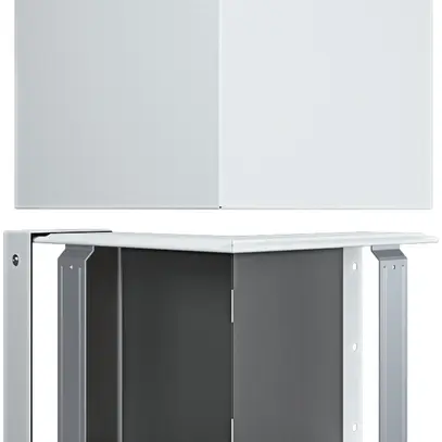 Angle extérieur tehalit FWK-Plus 100×250mm blanc trafic 