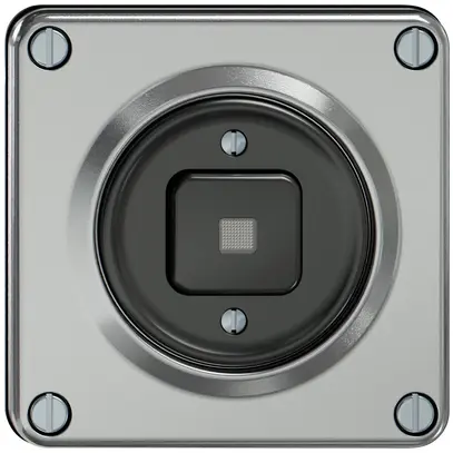 Pulsante luminoso ELEMENT 1P 1NC 1NO 16A 250V alluminio 