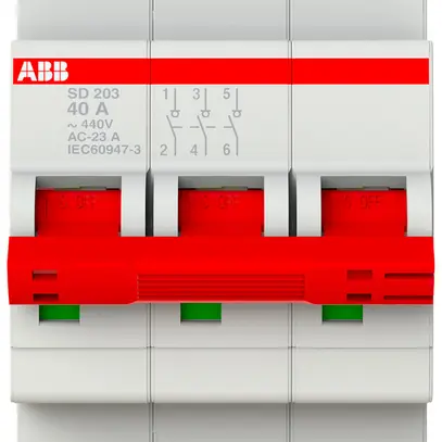 REG-Lasttrennschalter ABB pro M compact SD203/40 40A 3P 440V 3TE 