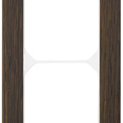Abdeckrahmen KAL.art 2×1 154×94mm Räuchereiche 