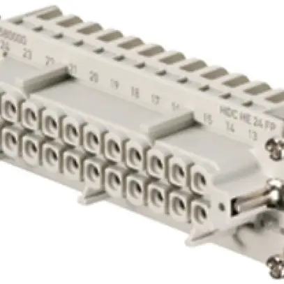 Inserto femmina Weidmüller HDC HE 500V 16A 24L PUSH IN grd.8 