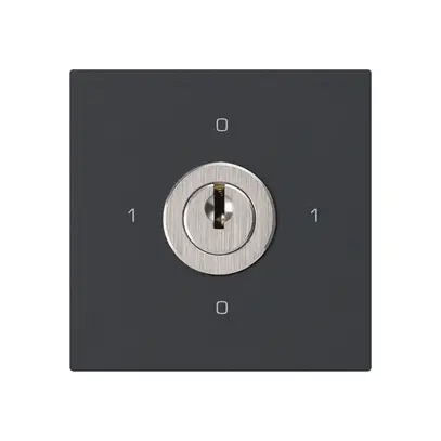 Intérieur interrupteur à clé kallysto 0/3L noir avec serrure Kaba 8 