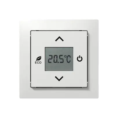 Thermostat d'ambiance ENC ABB SIDUS free@home blanc brillant 