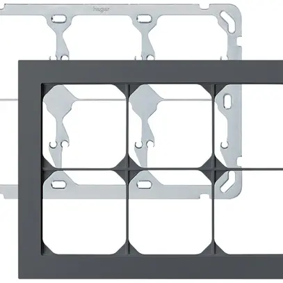 En-tête ENC kallysto.pro 2×3 anthracite horizontal 