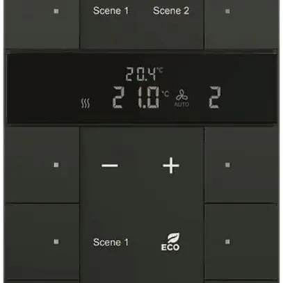Contrôleur grand ABB-Tenton, 10 touches, noir mat 