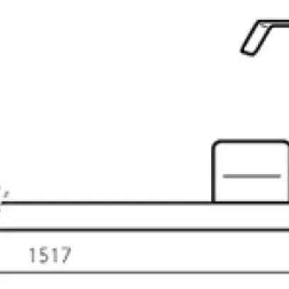 Insert de fermeture Philips Maxos Universal 1517×63mm blanc 