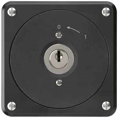 Contact pivotant à clé ENC robusto noir sans clapet 1P pour combinaison 