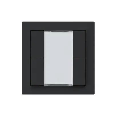 Tasto INC kallysto A KNX 4× s/e-link nero 