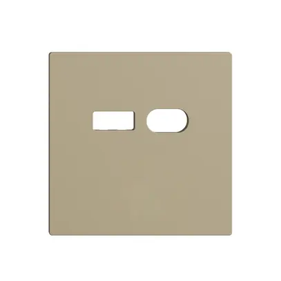 Kit di montaggio Feller EDIZIOdue per presa USB 18W tipo A + tipo C sand 