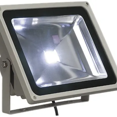 Proiettore LED SLV OUTDOOR BEAM, 50W 5100lm 5700K 130° IP65 grigio argento 