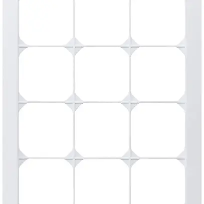 Cadre de recouvrement ENC kallysto.trend 4×3 blanc 274×214mm 