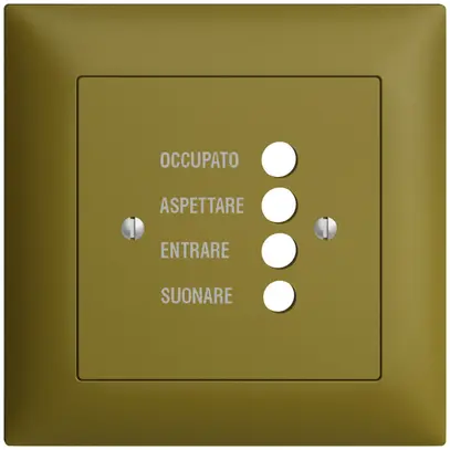 Kit front. INC EDIZIOdue olive 88×88 per stazion.d.porta 1334.I 
