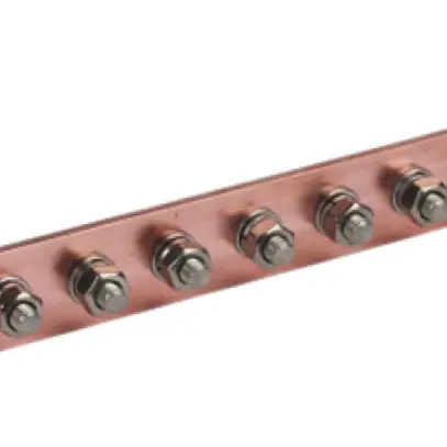 Potentialausgleichsschiene Elvatec/DEHN Cu 12×M10×25mm 