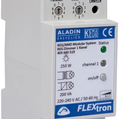 Attuatore-variatore AMD ALADIN ALADIN EnOcean, 1-canale 