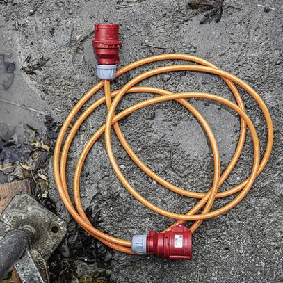 Verlängerungskabel Steffen EPR-PUR 5×2.5mm² 10m CEE16/5 für Industrie orange 