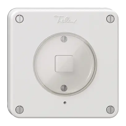 Interruttore 1K/1T NEVO Wiser N.CO bianco 