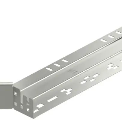 Pièce de jonction Bettermann avec raccord rapide 60×400mm, A2, 1.4301, 2B 