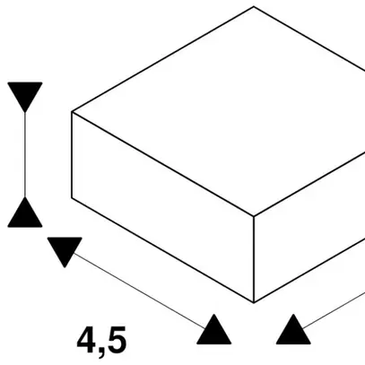 Réflecteur SLV ENOLA S Ø45×18.5mm 60° polycarbonate chromé 