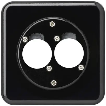 Kit de montage ENC pour 2 XLR noir basico 