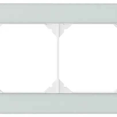 Intestazione INC EDIZIO.liv prestige SNAPFIX® 1×4 94×274mm specchio satin 