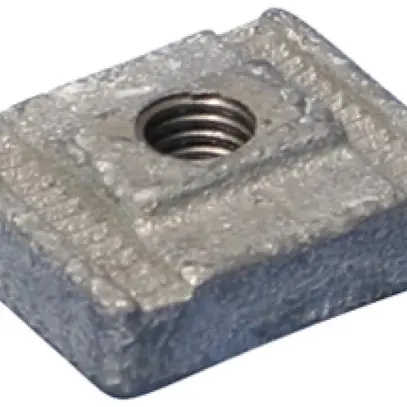 Gleitmutter Caddy ECN M10 für C-Schiene E5, Edelstahl 