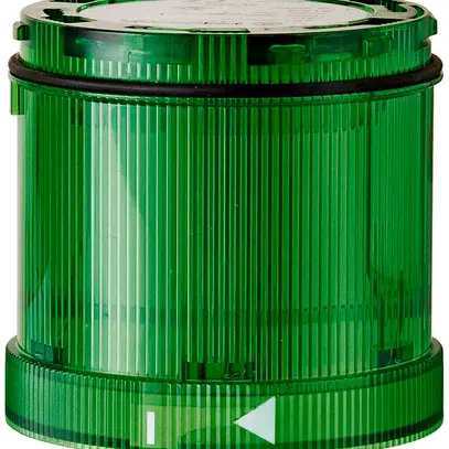 Elemento di lampada permanente LED 230VAC verde 