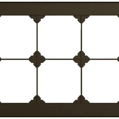 Intestazione INC EDIZIO.liv SNAPFIX® 2×3 p.combinazioni a libera scelta marrone 